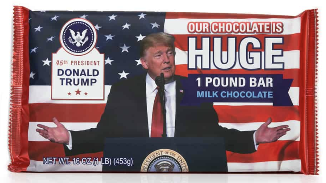 Trump chocolade