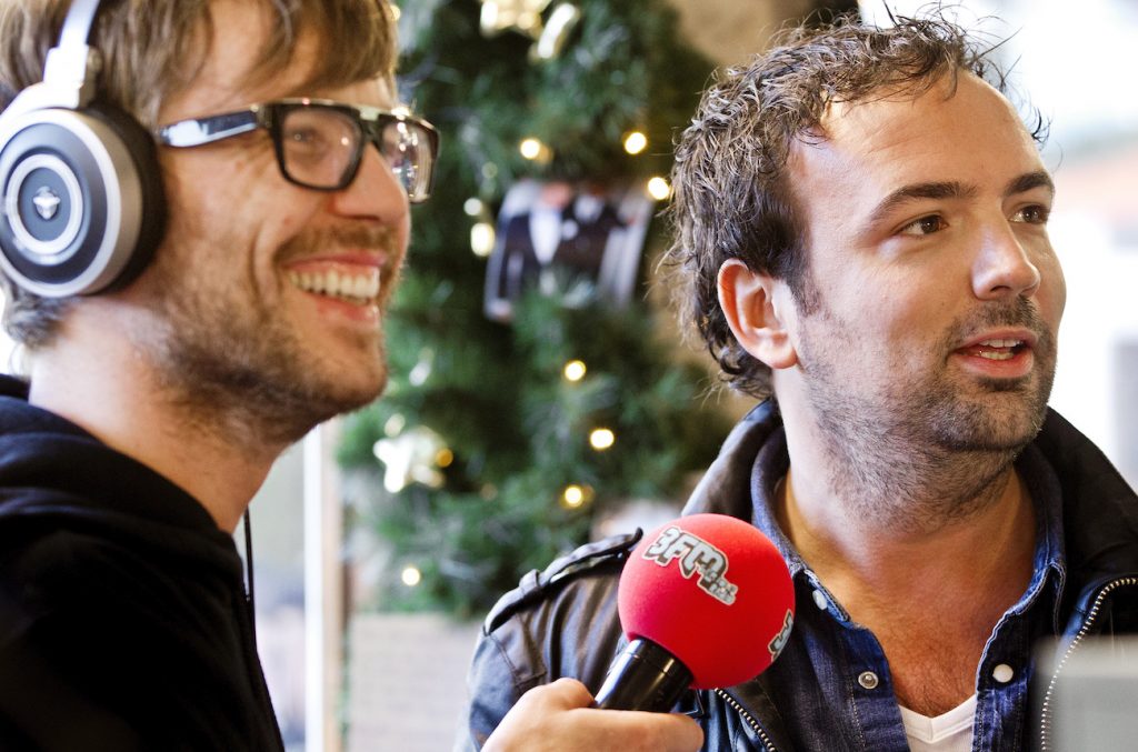 Giel Beelen en Gerard Ekdom even herenigd op radio