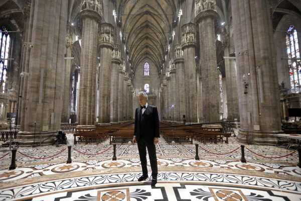 Andrea Bocelli in lege Duomo
