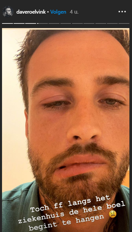 Dave Roelvink ziekenhuis