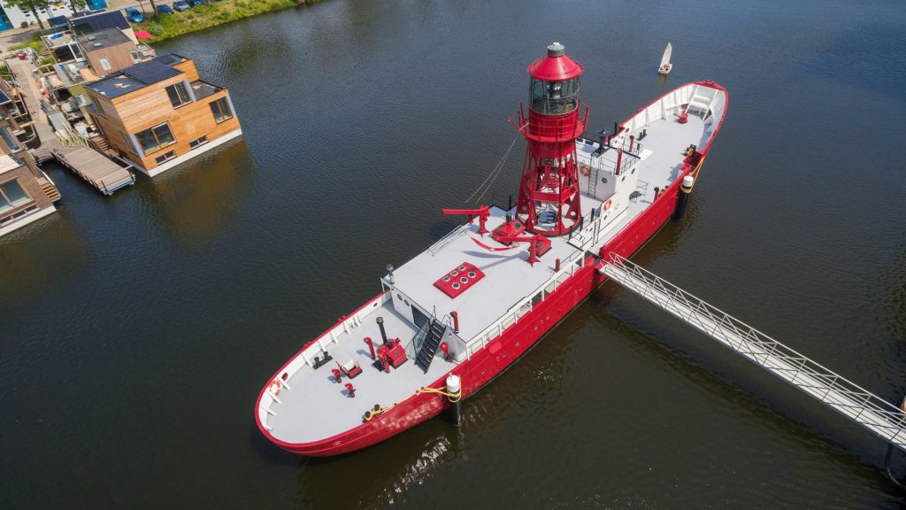 Schip in Amsterdam