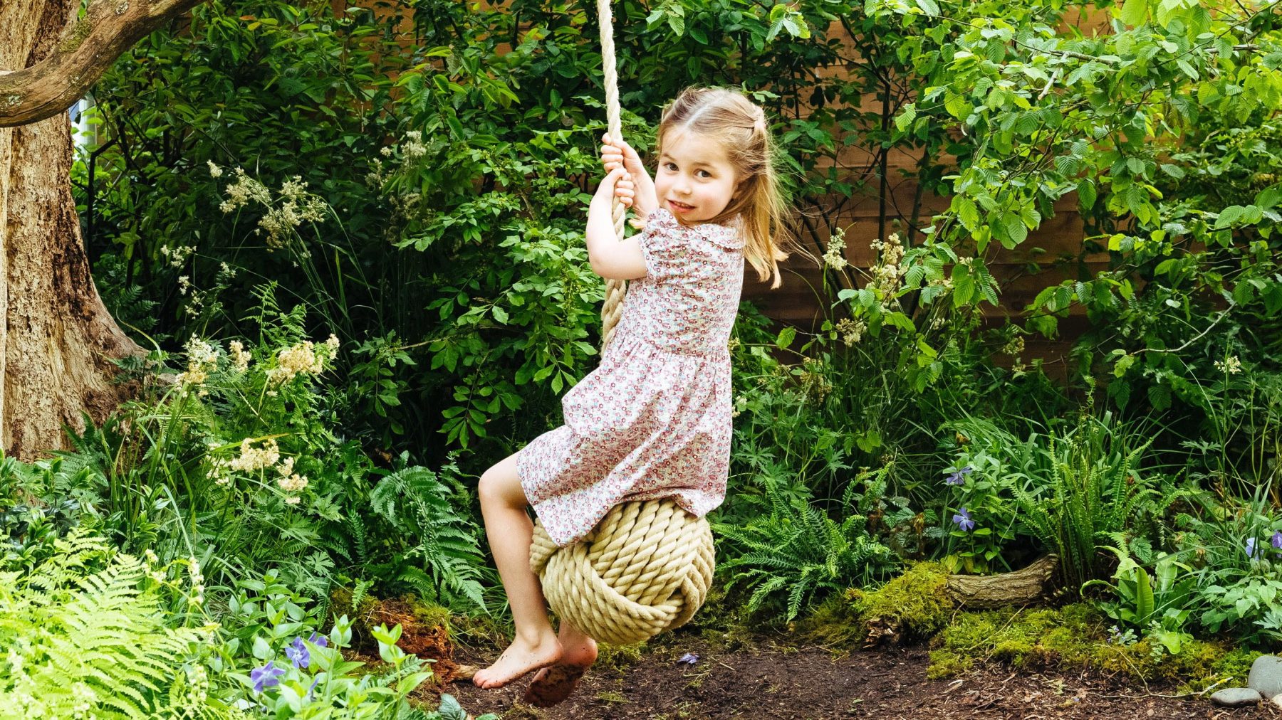 Prinses Charlotte jarig foto's Kate