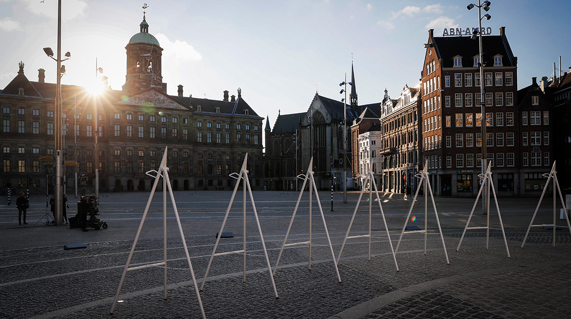 Dodenherdenking de dam amsterdam 2020 4