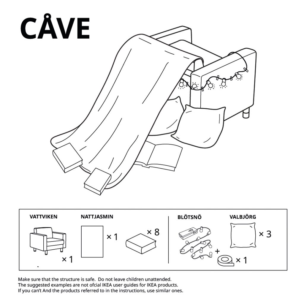 Quarantainetip: met deze IKEA-forten houd jij je kinderen wel even zoet