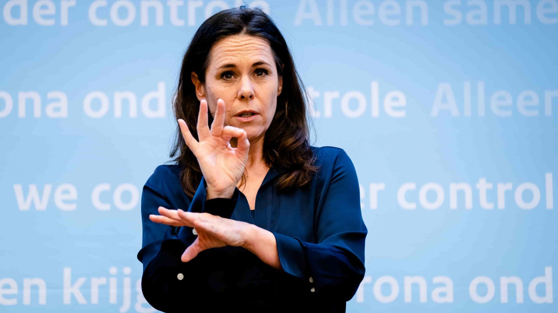 Gebarentolk Irma Sluis: 'Ik had al die aandacht niet ...