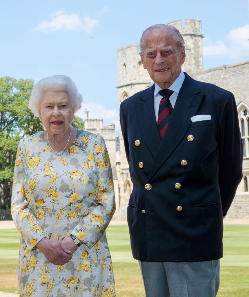 Koningin Elizabeth en Prins Philip ter ere van 99 verjaardag