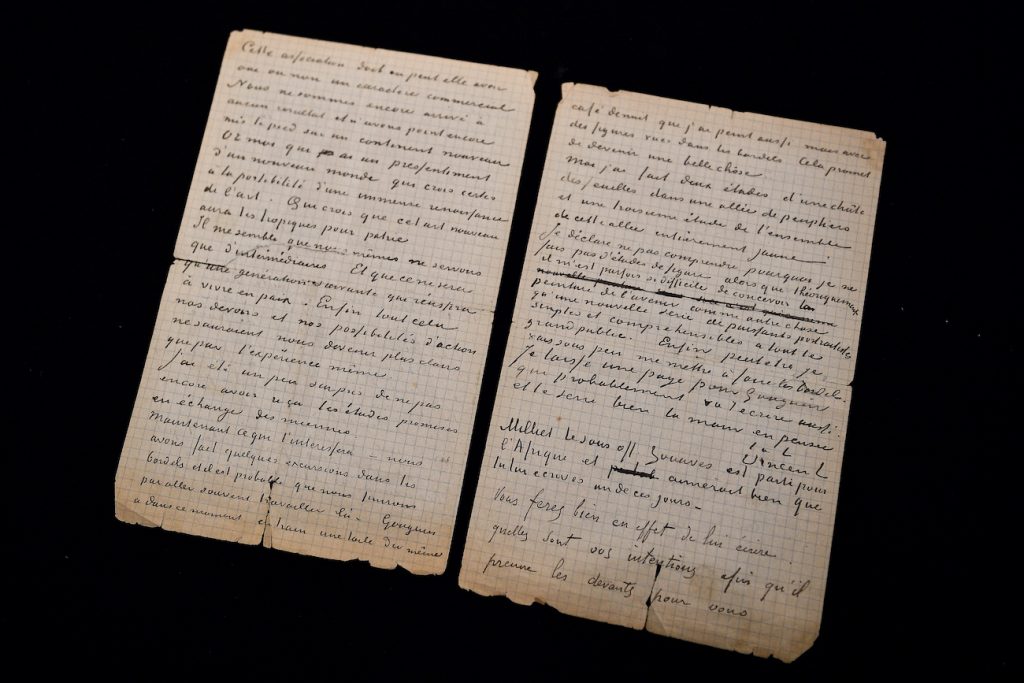 Brief Vincent van Gogh over bordeelbezoek