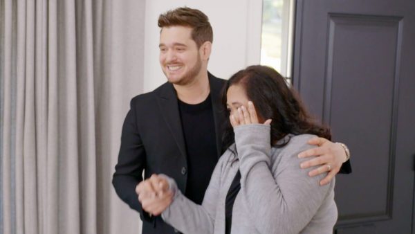 Michael Bublé verrassing Celebrity IOU