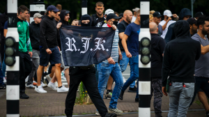 Thumbnail voor Rutte: 'Doorgesnoven hooligans' oorzaak onrust demonstratie Den Haag'