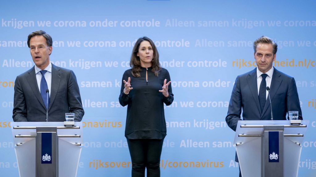 Persconferentie Rutte ANP