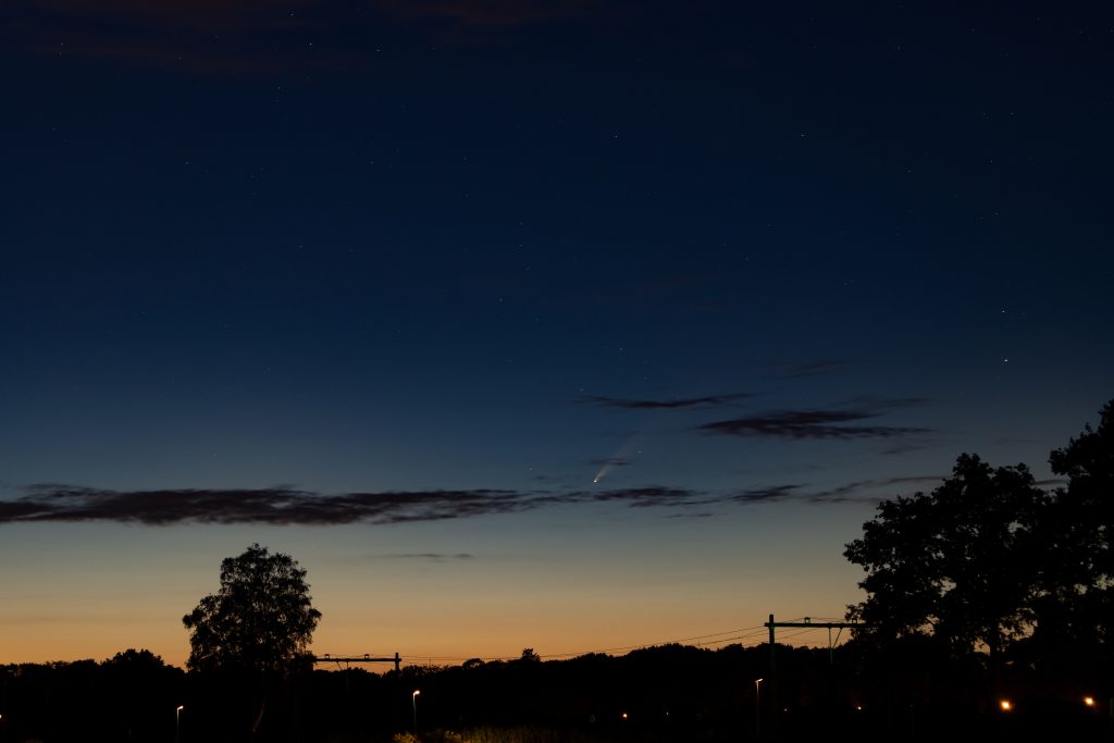 komeet neowise zichtbaar hengelo