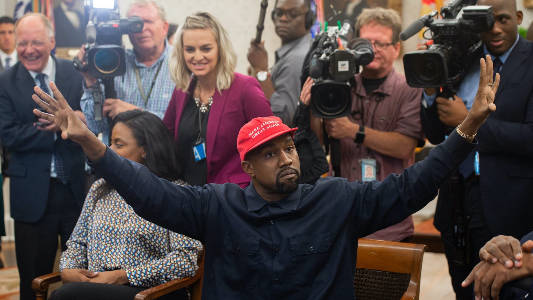 kanye west president vs trump