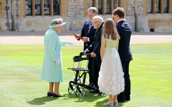 queen elizabeth tom moore
