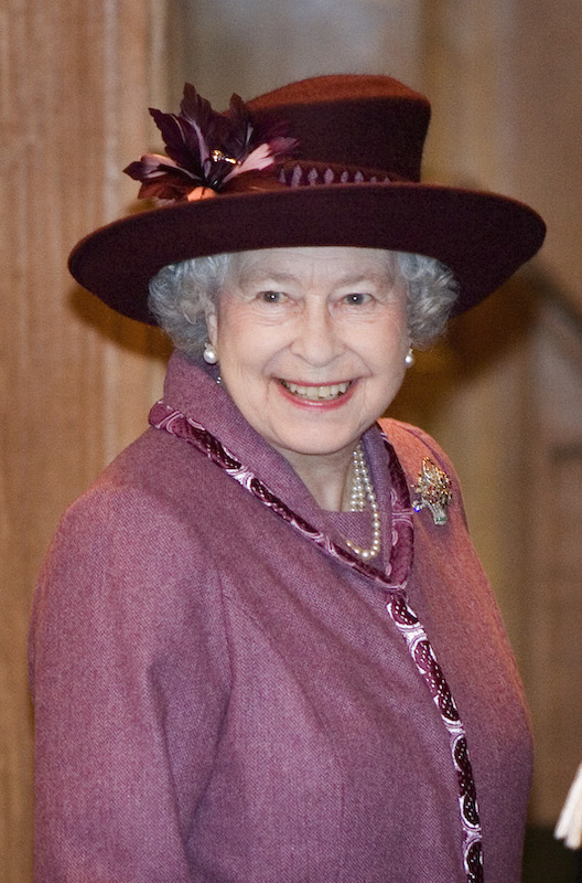 Koningin Elizabeth in 2007