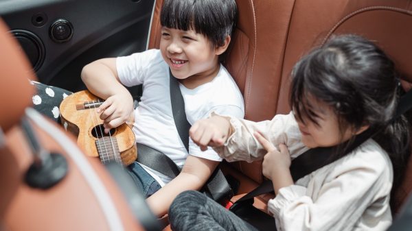 Zo voorkom je ruzie in de auto op de achterbank