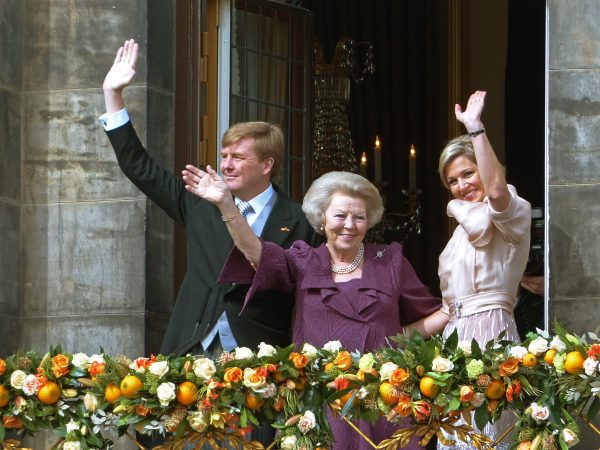 Nederland, Amsterdam, 30-04-2013 Inauguratie van Koning Willem-Alexander en Koningin Maxima. Inauguration of King Willem-Alexander and Queen Maxima Foto: Berry Stokvis/HH