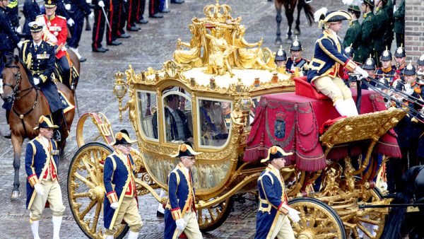 Gouden Koets pronkt niet door Den Haag op Prinsjesdag