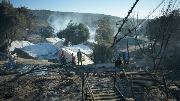 lesbos moria griekenland vluchtelingen