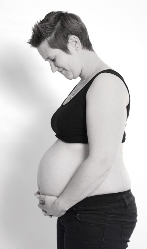 Linda 37 weken zwanger