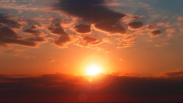 bosbranden californië rood zonsondergang