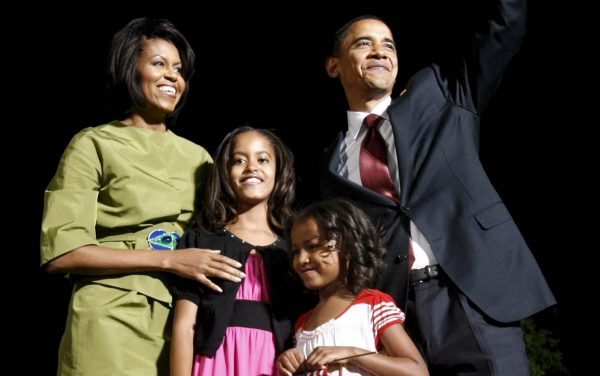 Democratic presidential hopeful U.S. Senator Barack Obama on the campaign trail in Des Moines, Iowa in the state were he got his first win as a candidate.