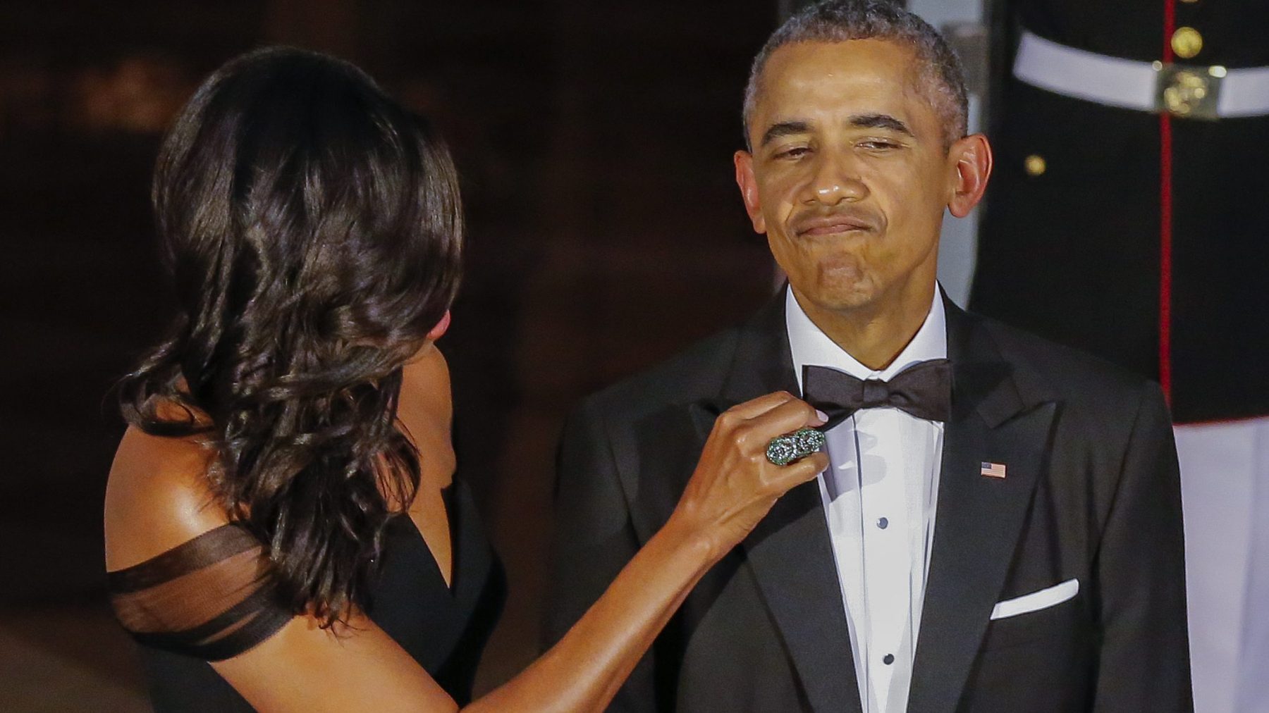Michelle en Barack Obama
