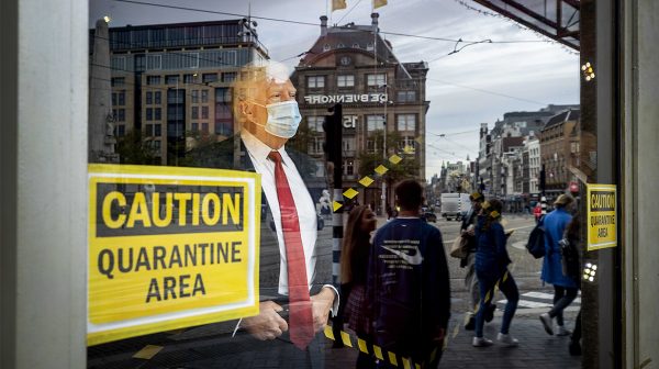 Trump in quarantaine bij Madame Tussauds