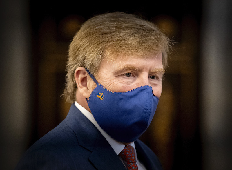 Mondkapje Willem-Alexander