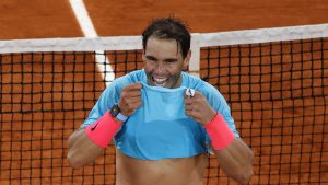 Thumbnail voor Rafael Nadal schrijft geschiedenis met winst op Roland Garros