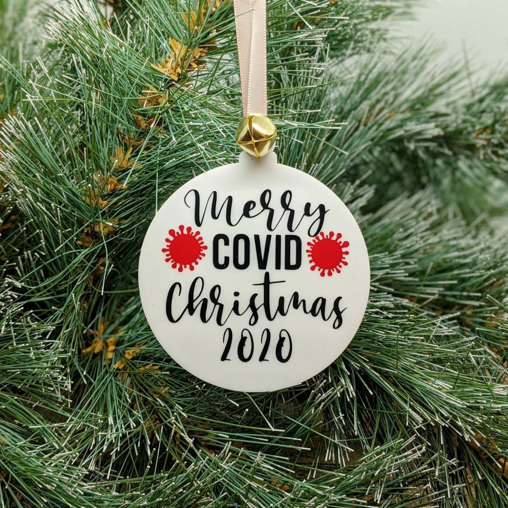 bol.com | Corona Kerstman met mondkapje - Luxe uitvoering kerstversiering -  Kerstdecoratie - 11...