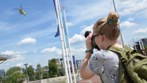 Mariska Bruin vliegtuigspotter