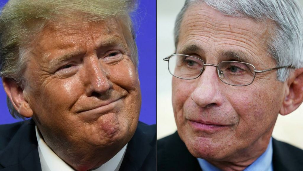 Waarom Trump dreigt de populaire Dr. Fauci te ontslaan