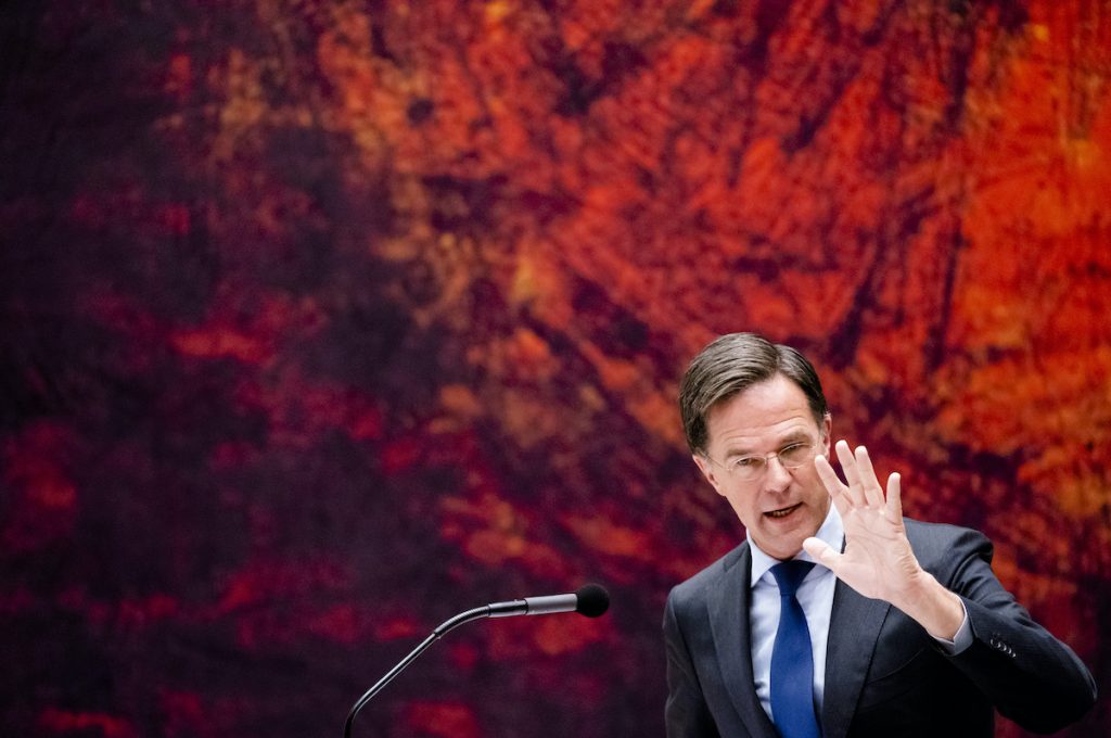 Rutte roept op niet naar Duitsland te gaan
