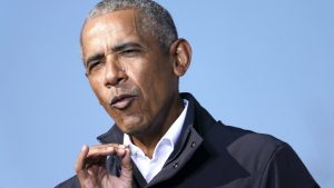 Thumbnail voor Obama mist het vliegen in de Air Force 1: 'Nooit wachten op andere passagiers'