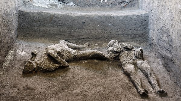 Lichamen gevonden in Pompeii