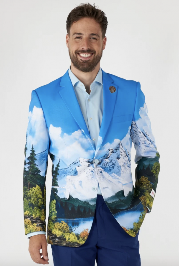 bob ross blazer