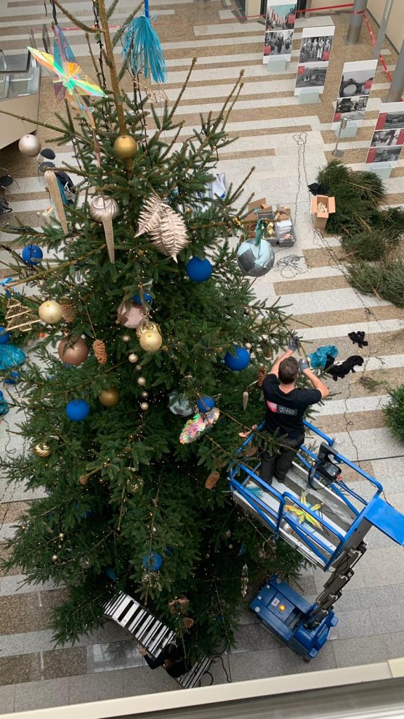 Kerstboom tweede kamer