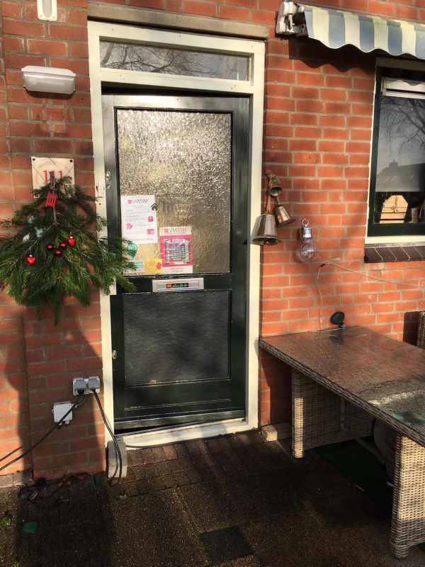 Pakketpunt aan huis voordeur