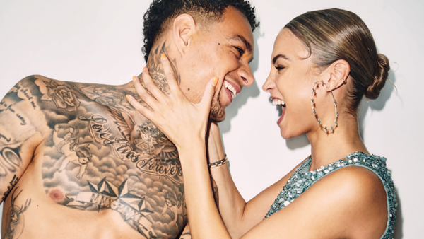 Rose Bertram en Gregory van der Wiel ouders van tweede dochtertje