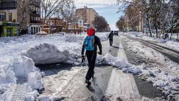 spanje sneeuw