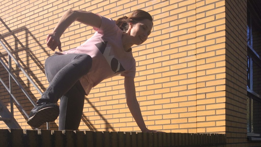 Karin Lecarpentier doet aan freerunning: 'Kreeg de vraag of ik in een midlifecrisis ben beland'