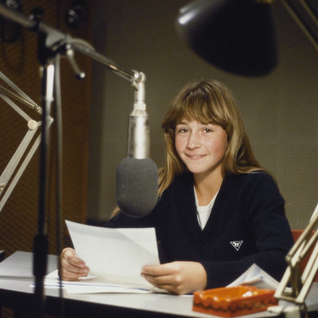Wendy van Dijk is vijftig jaar de presentatrice door de jaren heen