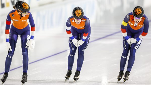 schaatstrio van Oranje