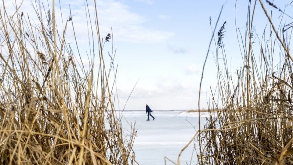 Schaatsgebieden op slot