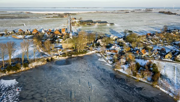 Eerste officiële strenge vorst van dit winterseizoen is een feit