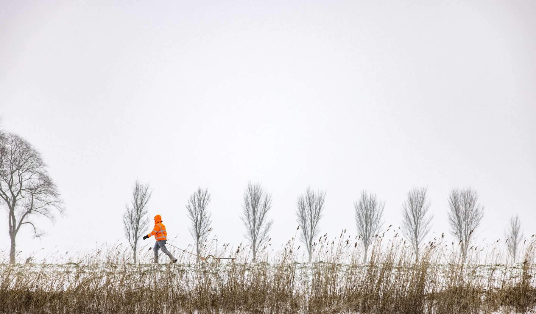 Code rood voor vrijwel heel Nederland