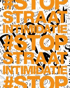 Stop Straatintimidatie Poster 1