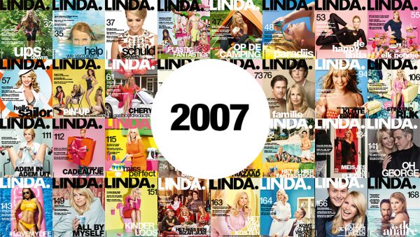 LINDA. covers van 2007: misdaad, vrije liefde en Gooische Vrouwen