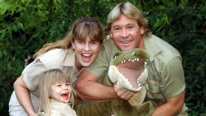 Thumbnail voor Dochter Steve Irwin bevallen van dochtertje (en vernoemt baby naar overleden vader)