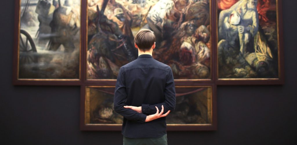 Man opgepakt voor kunstroof